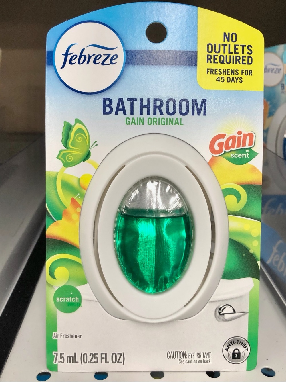 🌶️$5🌶️ NEW FEBREZE Gain Original Air Freshener Small Spaces, 1 Count